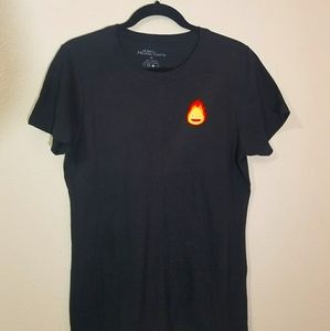 (NWOT) Howl's Moving Castle Calcifer Tee